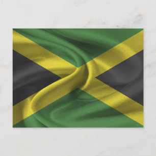Cartão Postal bandeira da Jamaica