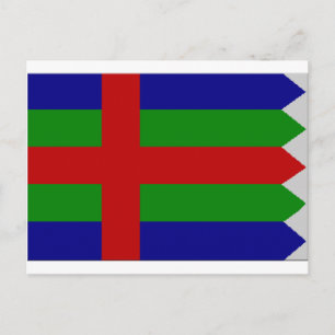 Cartão Postal Bandeira da Jutlândia (Dinamarca)