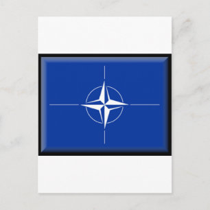 Cartão Postal Bandeira da NATO