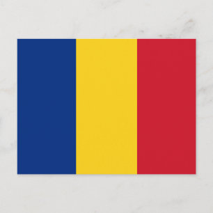 Cartão Postal Bandeira da Romênia