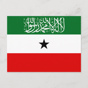 Cartão Postal Bandeira da Somalilândia