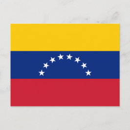 Cartão Postal Bandeira da Venezuela