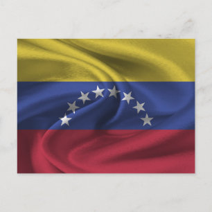 Cartão Postal Bandeira da Venezuela