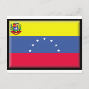 Cartão Postal Bandeira da Venezuela