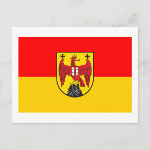 Cartão Postal Bandeira de Burgenland, Áustria