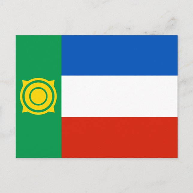 Cartão Postal Bandeira de Cacássia (Frente)