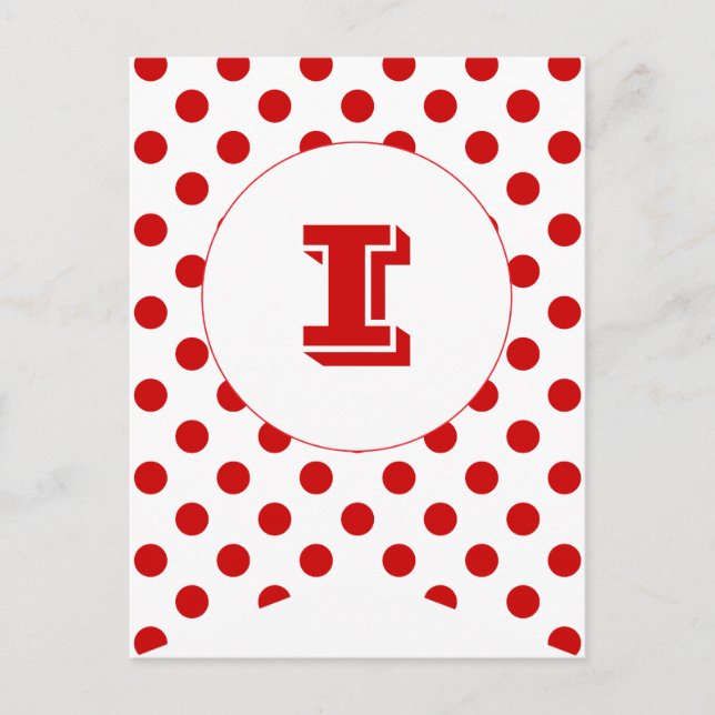 Cartão Postal Bandeira de Festa Carnaval Vermelho Bunting Bandei (Frente)