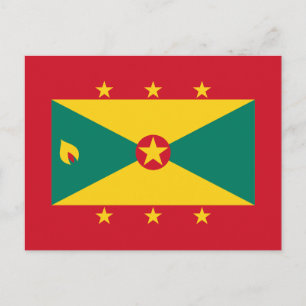 Cartão Postal Bandeira de Granada