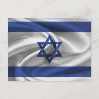 Cartão Postal Bandeira de Israel