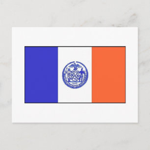 Cartão Postal Bandeira de Nova Iorque