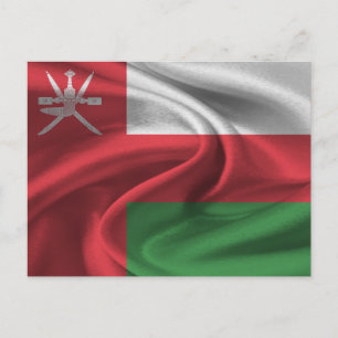Cartão Postal Bandeira de Omã