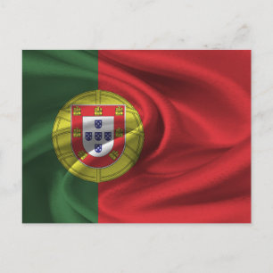 Cartão Postal Bandeira de Portugal