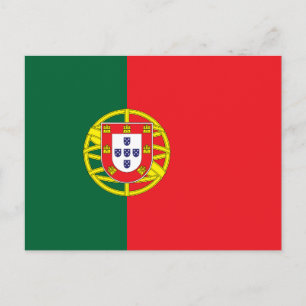 Cartão Postal Bandeira de Portugal