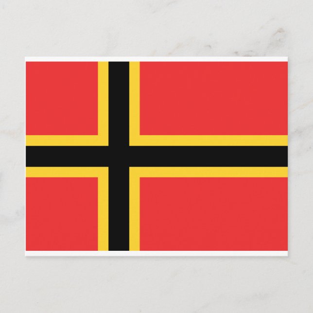 Cartão Postal Bandeira de Resistência Alemã (1944) (Frente)