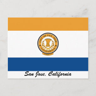 Cartão Postal Bandeira de San Jose