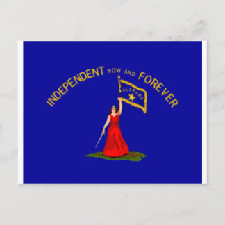 Cartão Postal bandeira de secessão de alabama