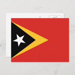 Cartão Postal Bandeira de Timor-Leste, Bandeira de Timor-Leste