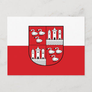 Cartão Postal Bandeira de Zwickau, Alemanha