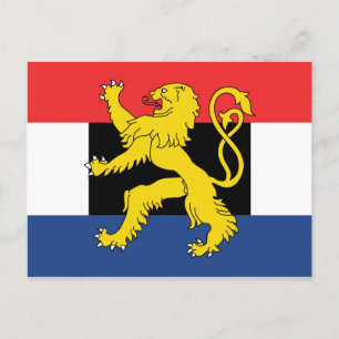 Cartão Postal Bandeira do Benelux