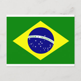 Cartão Postal Bandeira do Brasil