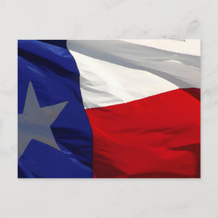 Cartão Postal Bandeira do Estado do Texas