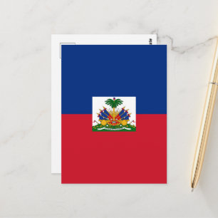 Cartão Postal Bandeira do Haiti