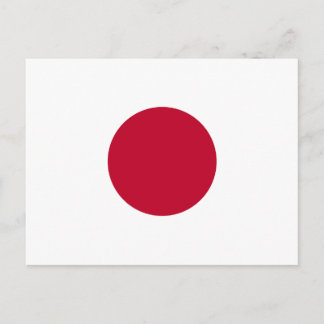Cartão Postal Bandeira do Japão