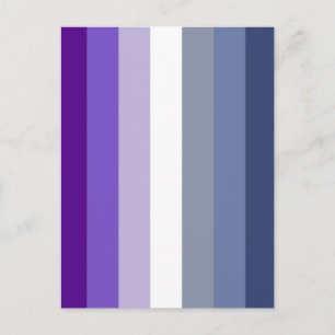 Cartão Postal Bandeira do Orgulho Lésbico Butch