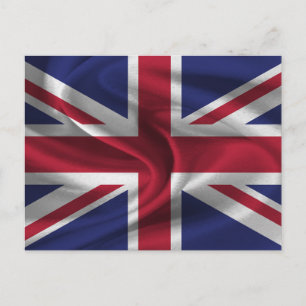 Cartão Postal Bandeira do Reino Unido