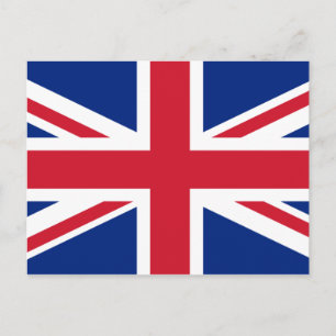 Cartão Postal Bandeira do Reino Unido