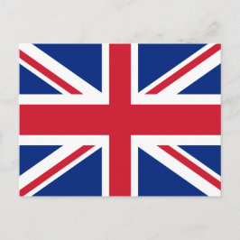 Cartão Postal Bandeira do Reino Unido