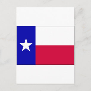Cartão Postal Bandeira do Texas