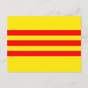 Cartão Postal Bandeira do Vietname (nova)