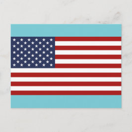 Cartão Postal Bandeira dos EUA
