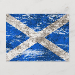 Cartão Postal Bandeira escocesa Vestida e algemada