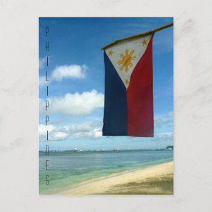 Cartão Postal bandeira filipina