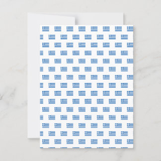 Cartão Postal bandeira grega