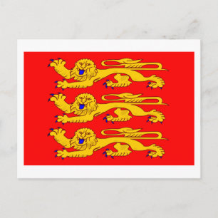 Cartão Postal Bandeira Haute-Normandie