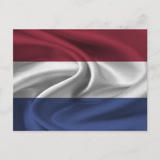 Cartão Postal Bandeira Holandesa