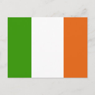 Cartão Postal Bandeira irlandesa
