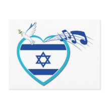 bandeira israelita - música - paz - amor,