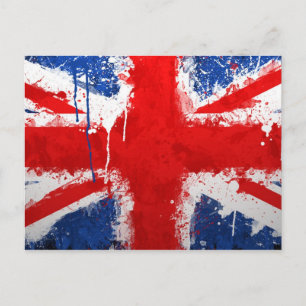 Cartão Postal bandeira legal da Inglaterra