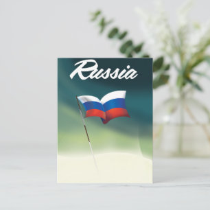Cartão Postal Bandeira Nacional da Rússia