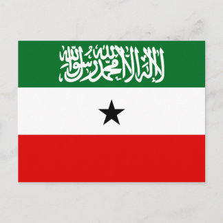 Cartão Postal Bandeira Nacional Somaliland