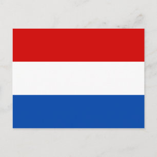 Cartão Postal Bandeira Neerlandesa