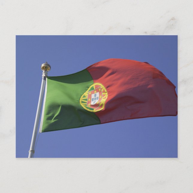 Cartão Postal Bandeira Portuguesa RF) (Frente)