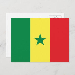 Cartão Postal Bandeira senegalesa, Bandeira do Senegal