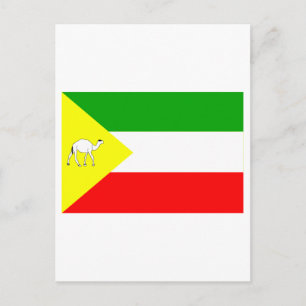 Cartão Postal Bandeira Somali