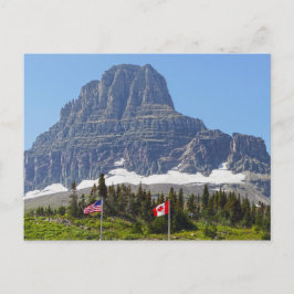 Cartão Postal Bandeiras, Logan Pass, Glacier National Park