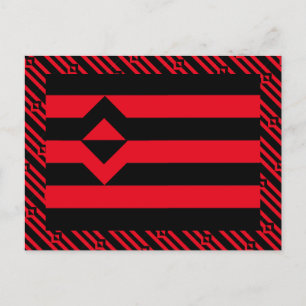 CARTÃO POSTAL BANDERA DE ORGULHO DO PUNHO